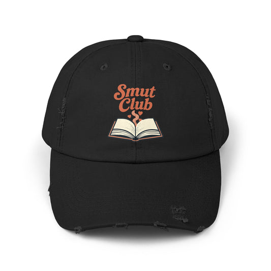 Smut Club Unisex Distressed Cap