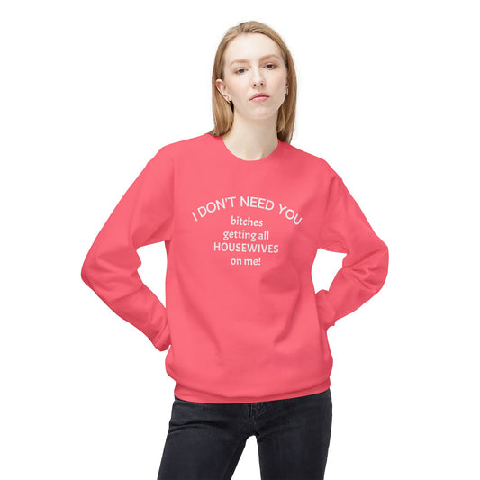 Housewives Unisex Midweight Softstyle Fleece Crewneck Sweatshirt