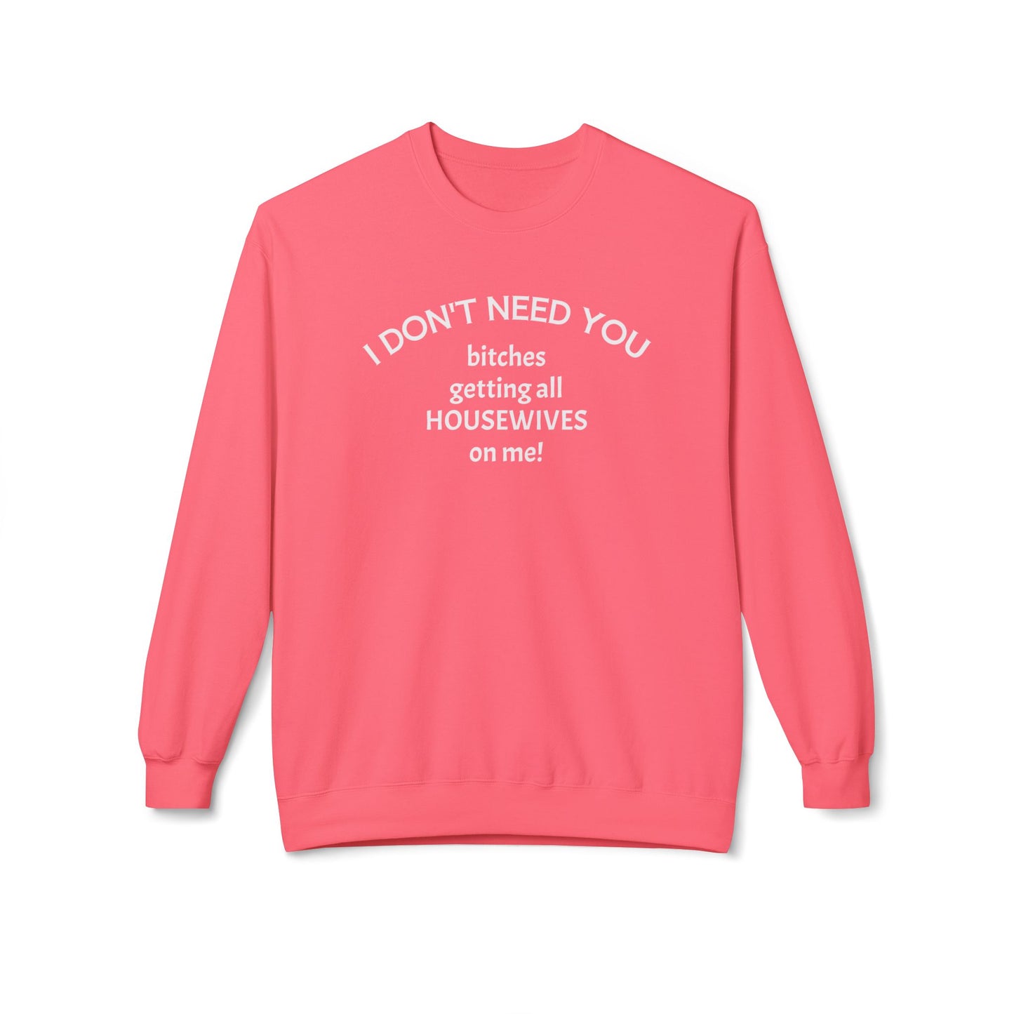 Housewives Unisex Midweight Softstyle Fleece Crewneck Sweatshirt
