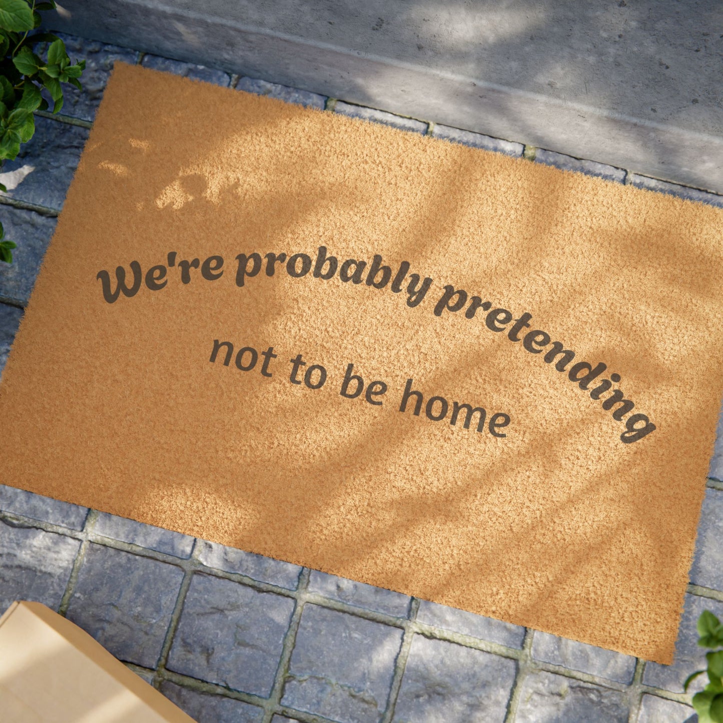 Not Home - Doormat