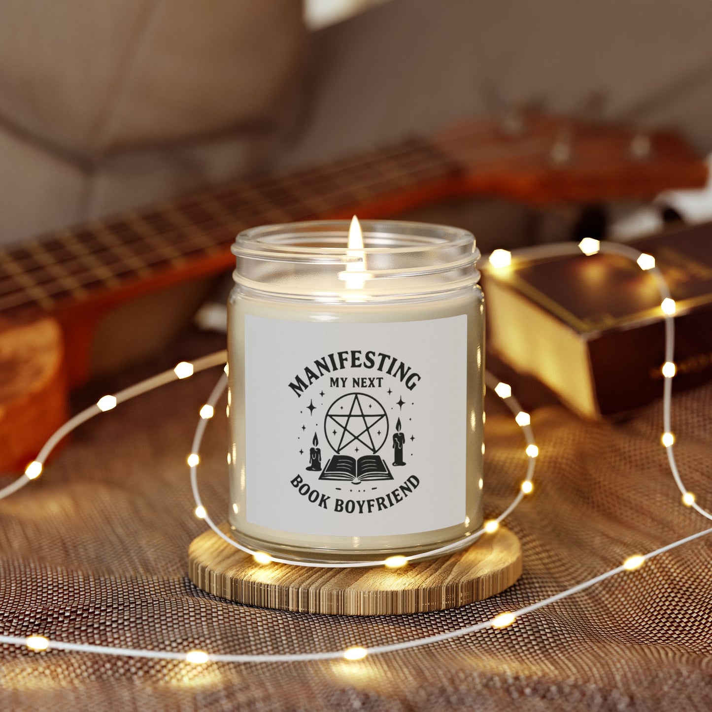 Manifesting My Next Book Boyfriend Candle — Scented Candle (9oz)