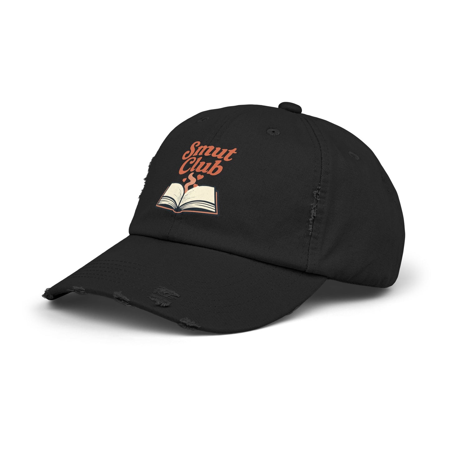 Smut Club Unisex Distressed Cap