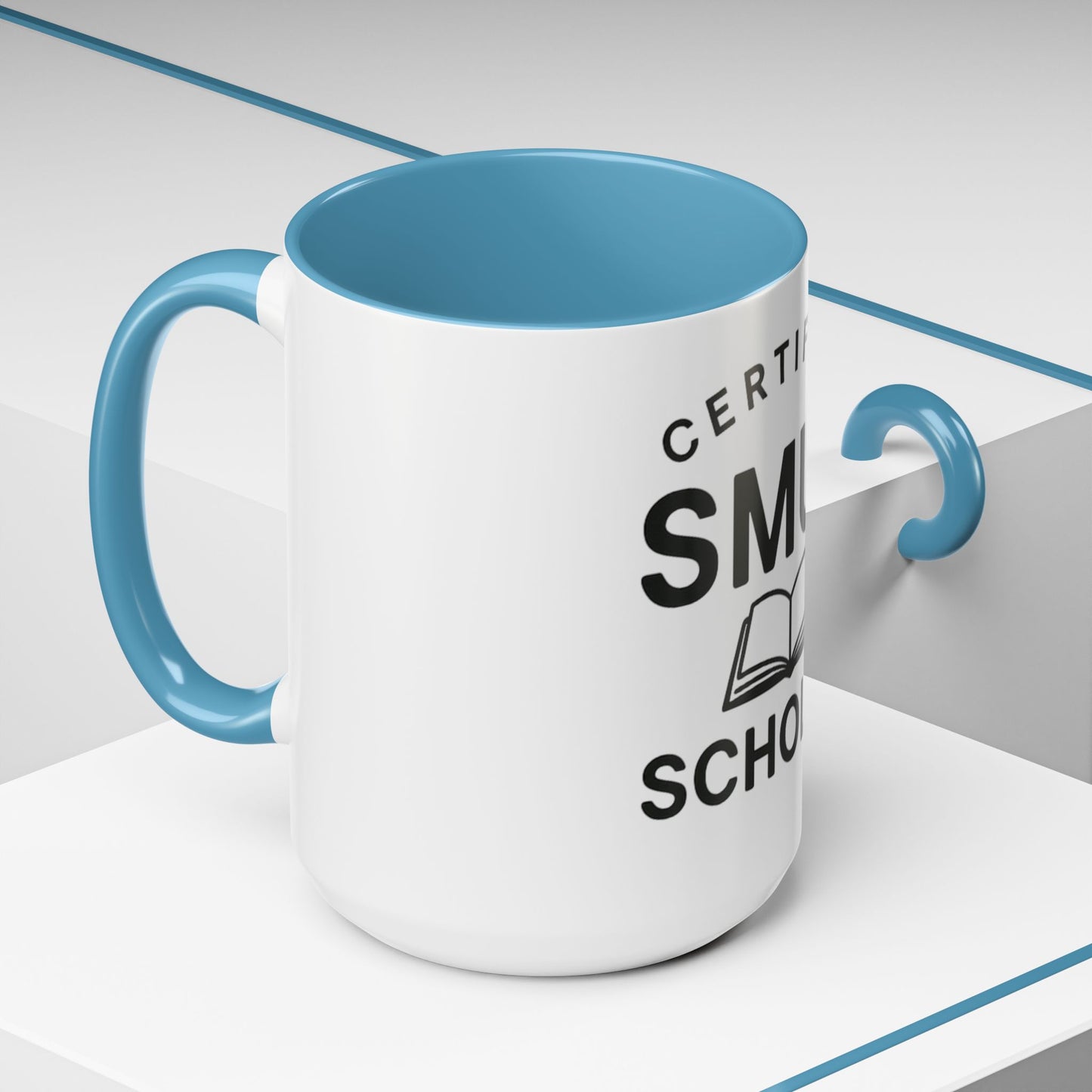 Certified Smut Scholar Coffee Mug — Funny Book Lover Gift (15oz)