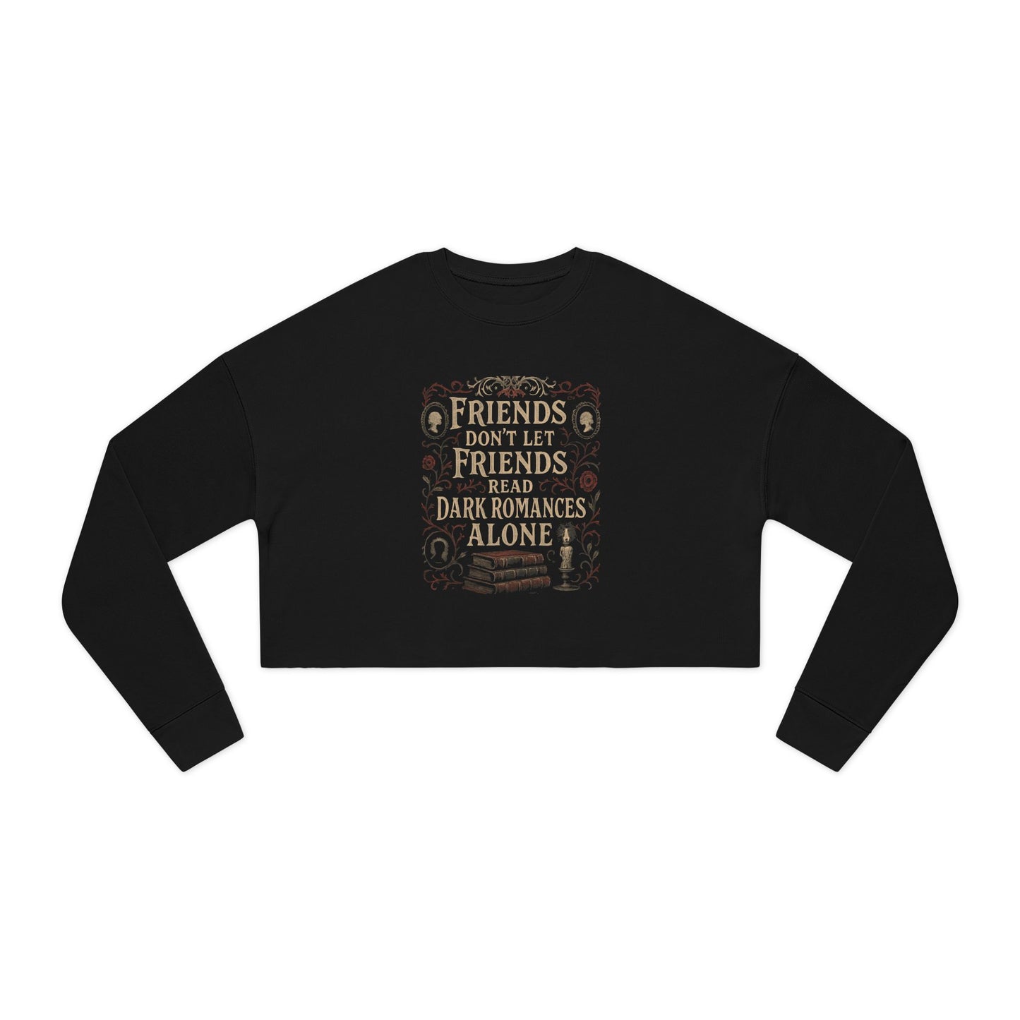 Dark Romance Cropped Sweatshirt