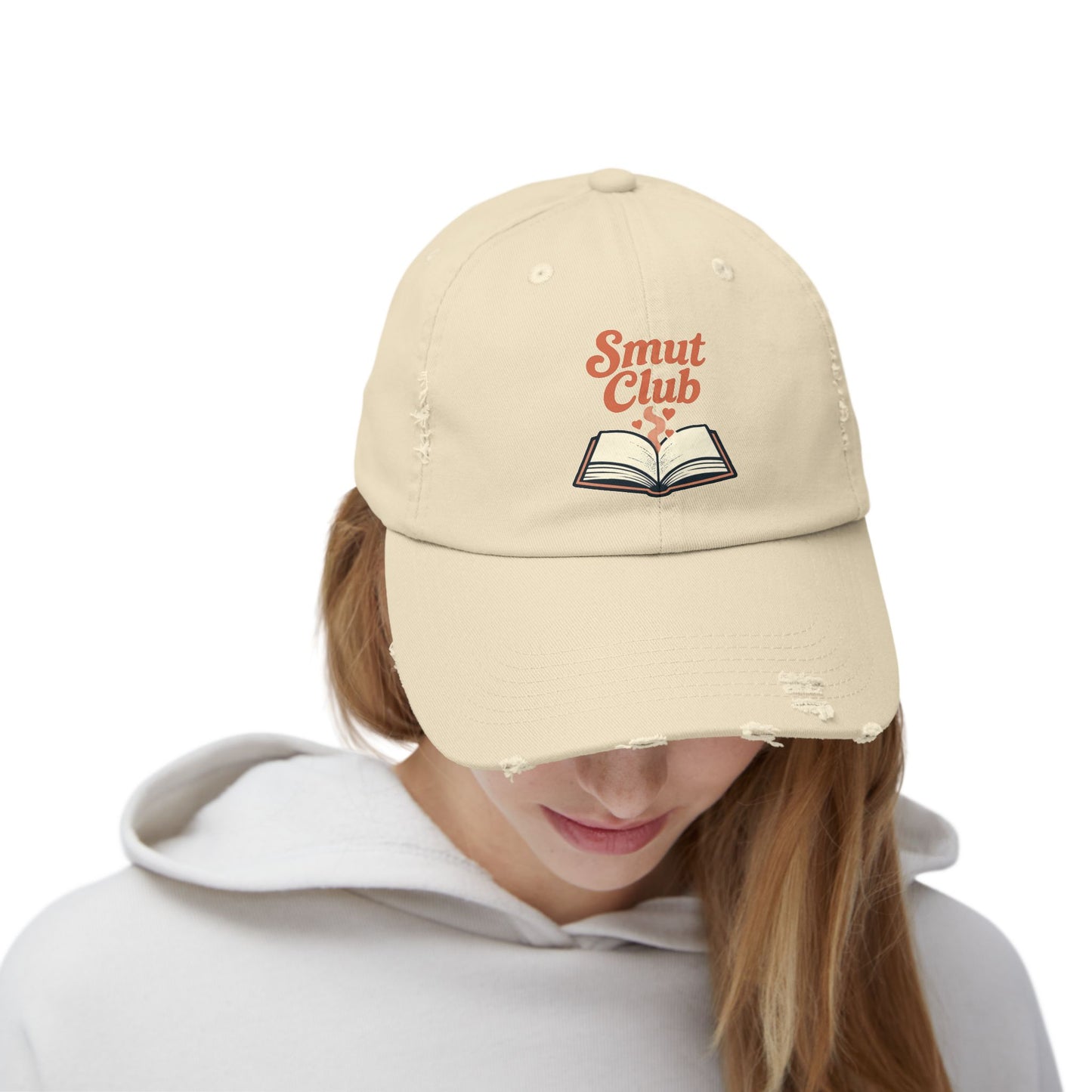 Smut Club Unisex Distressed Cap