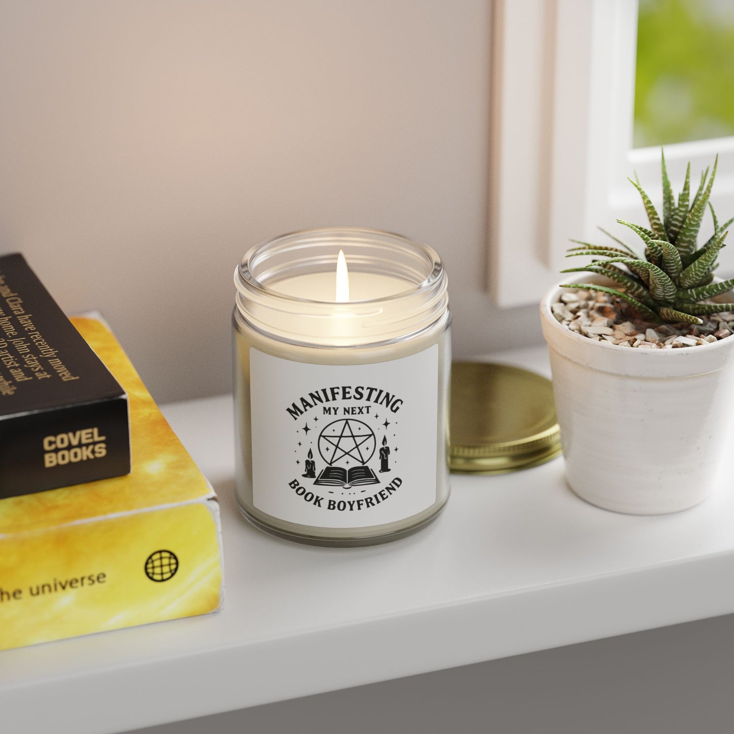 Manifesting My Next Book Boyfriend Candle —  Scented Candle (9oz)