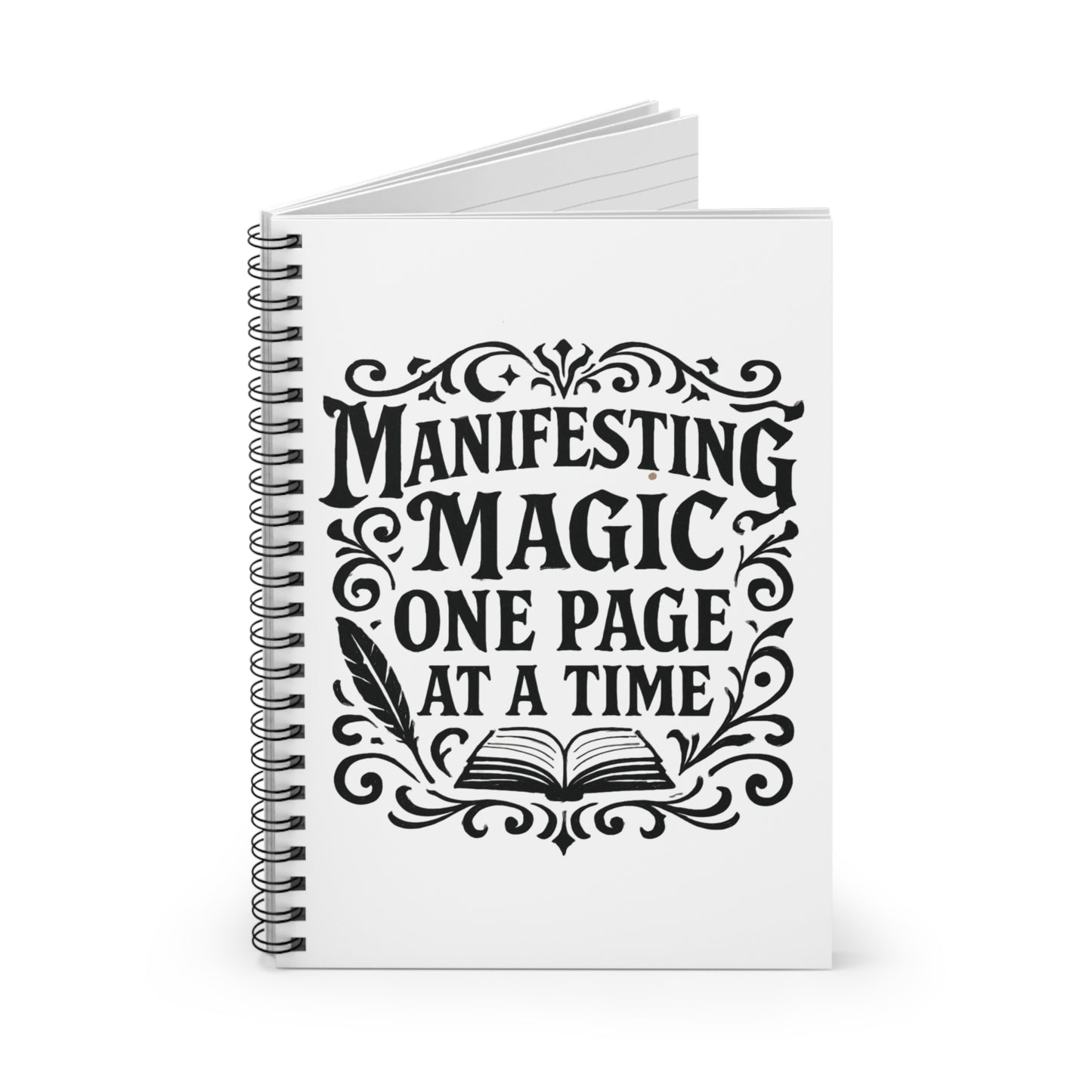 Manifesting Magic Spiral Notebook