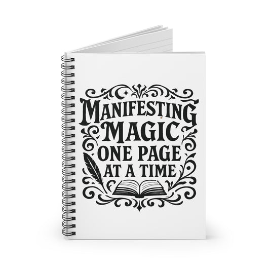 Manifesting Magic Spiral Notebook