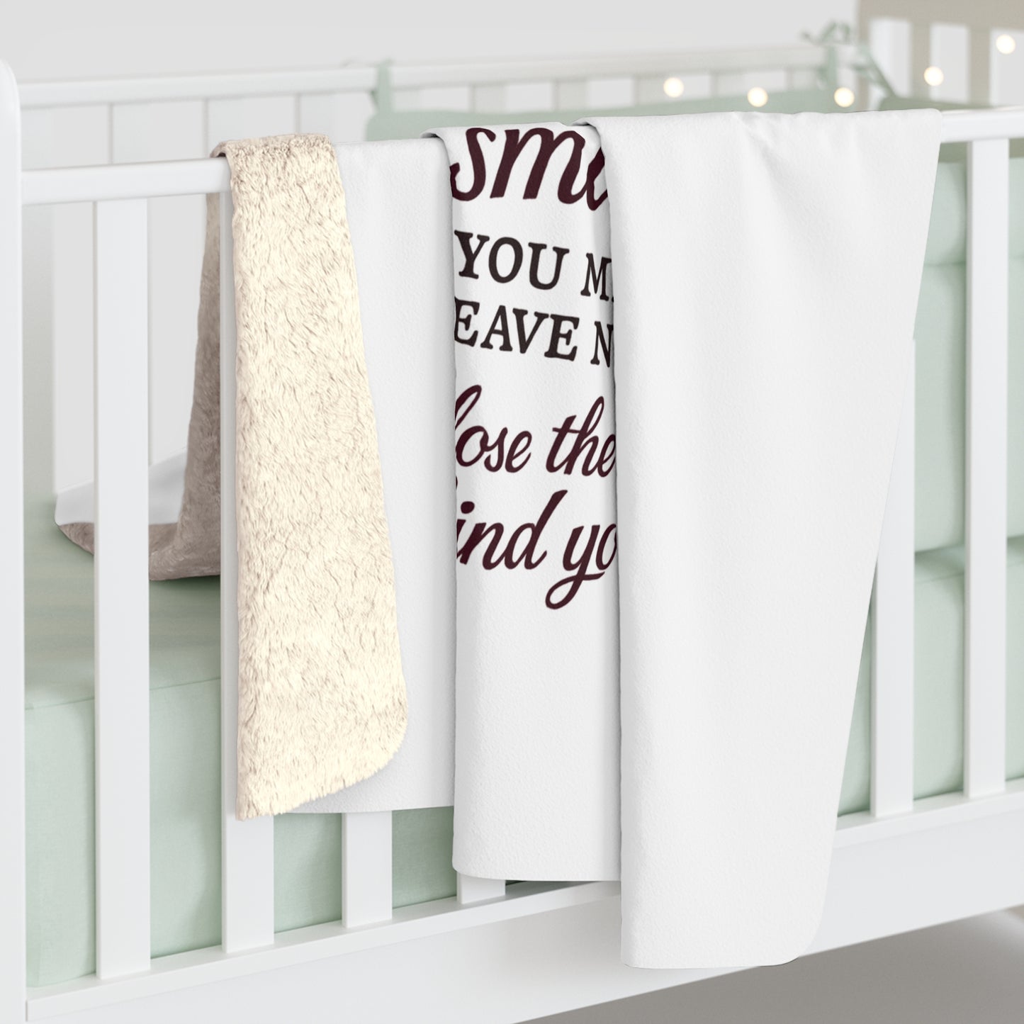 Smut Reading Sherpa Fleece Blanket