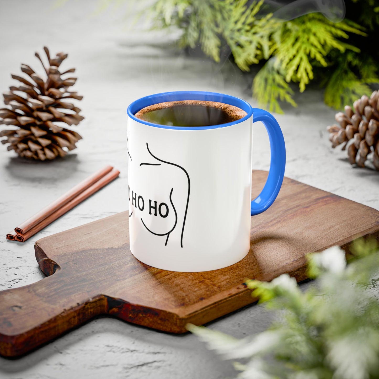 'HO HO HO' Holiday Mug - 11oz & 15oz