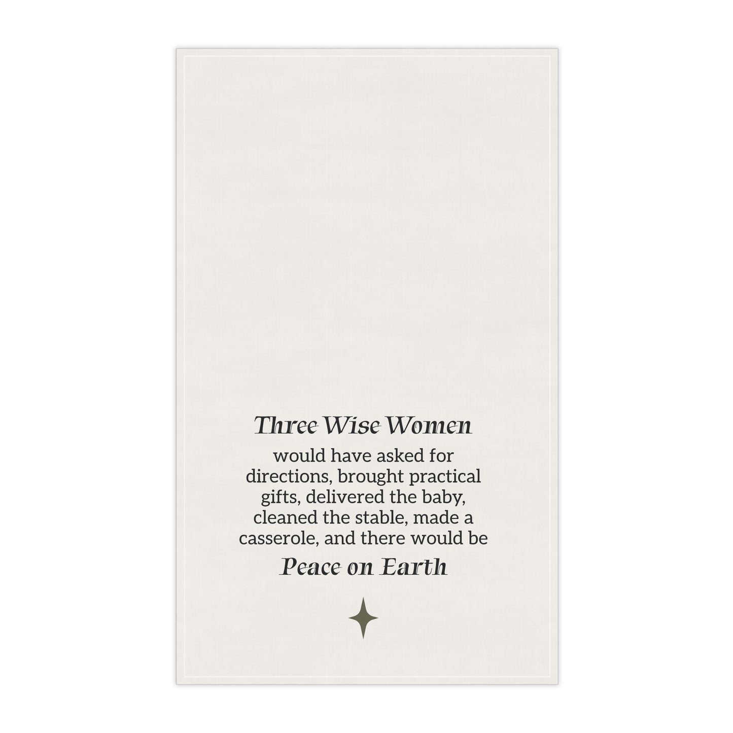 Woman Power Funny Tea Towel