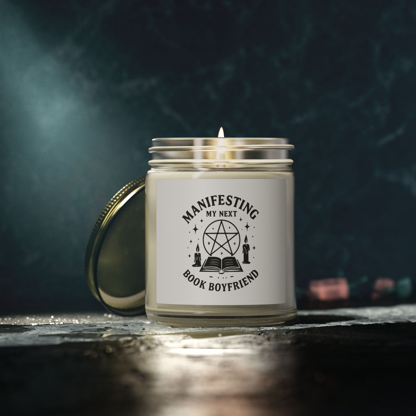 Manifesting My Next Book Boyfriend Candle —  Scented Candle (9oz)