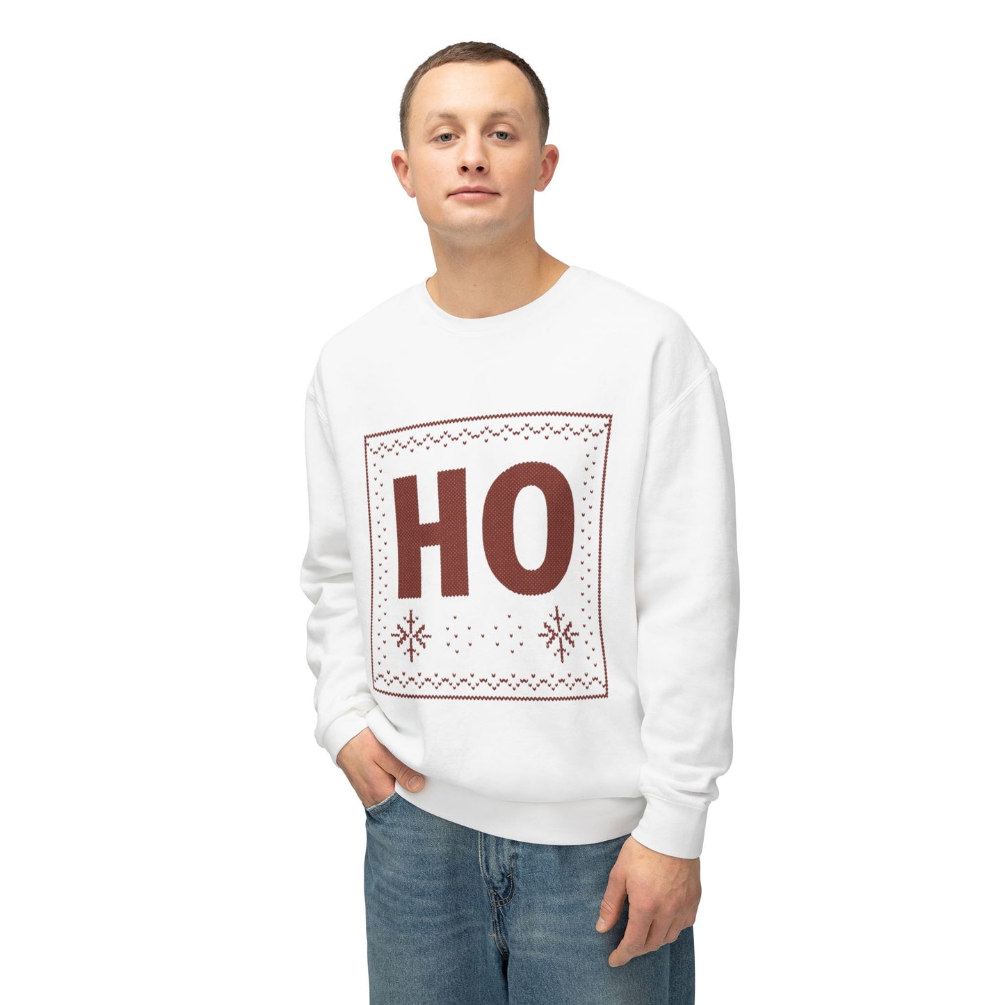 Holiday 'HO' - Crewneck Sweatshirt