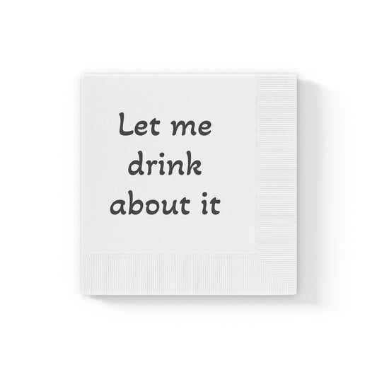 Fun Beverage Napkins, Party Decor, Wine, Drink Tasting, Cocktail Mixer, Event Essentials, Humor Tableware