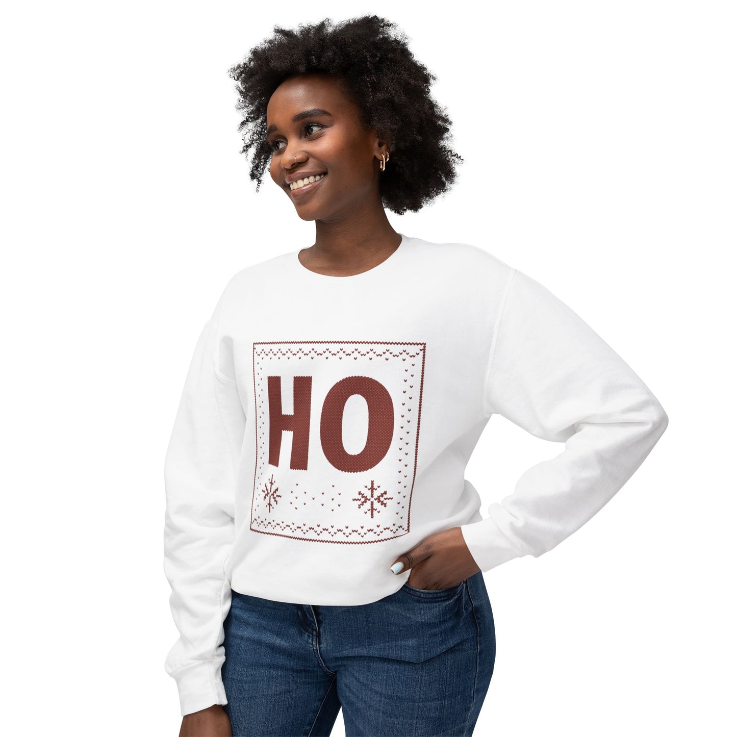 Holiday 'HO' - Crewneck Sweatshirt