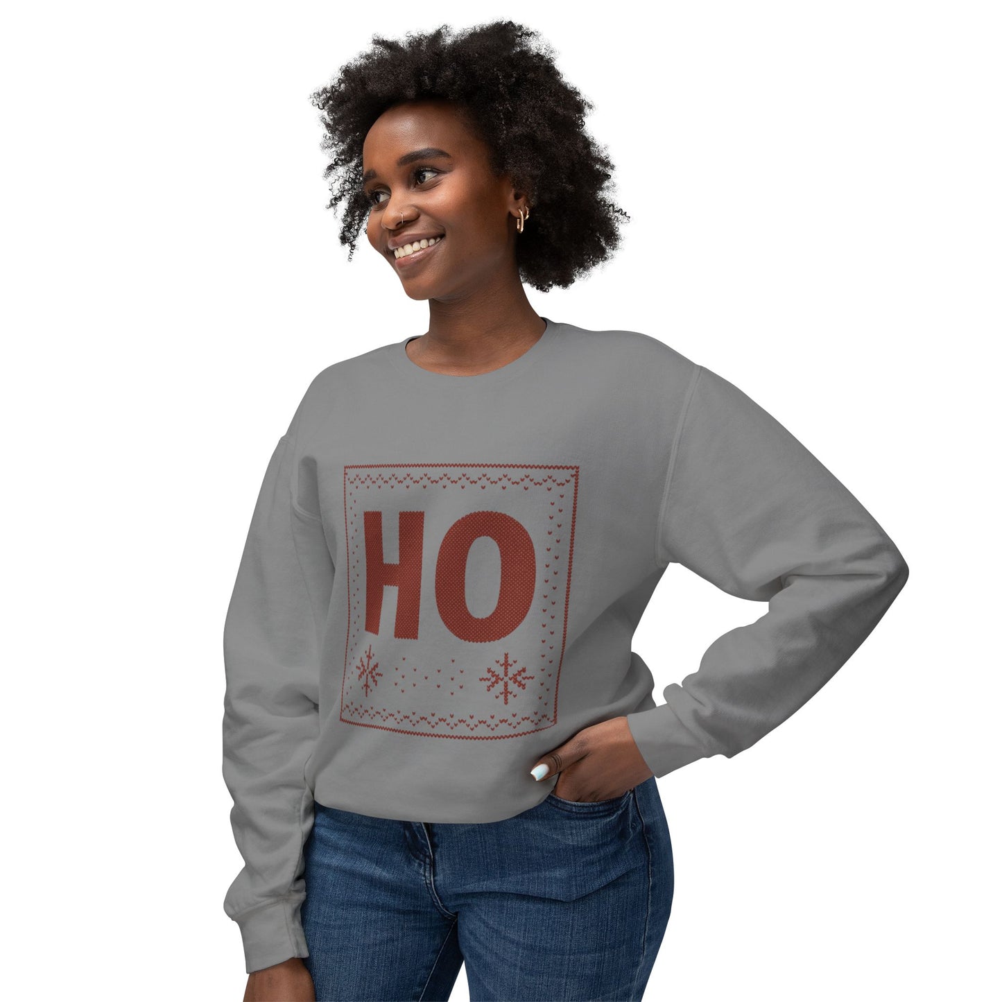 Holiday 'HO' - Crewneck Sweatshirt