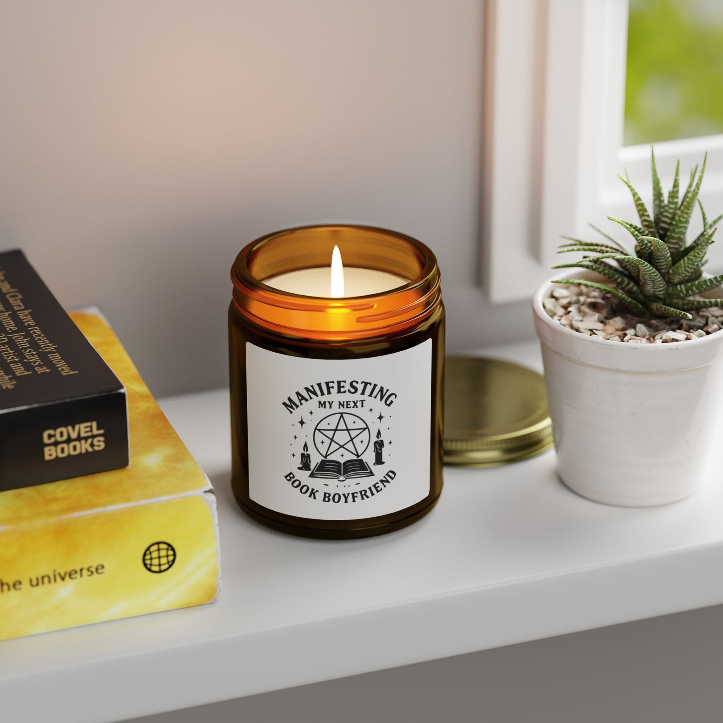 Manifesting My Next Book Boyfriend Candle —  Scented Candle (9oz)