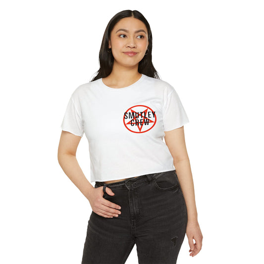 Smutley Crew - Women's Crop Top