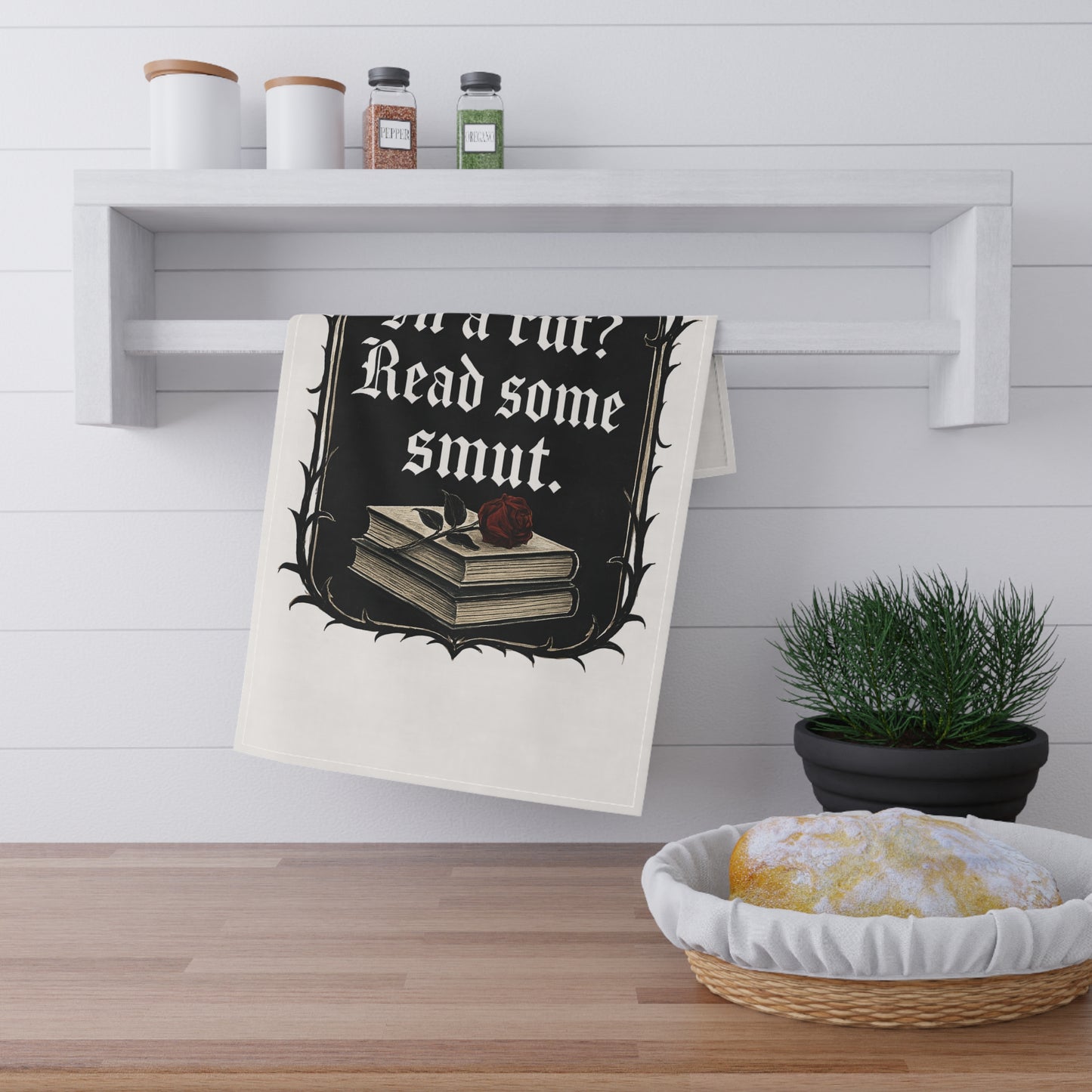 Smut Reader Tea Towel