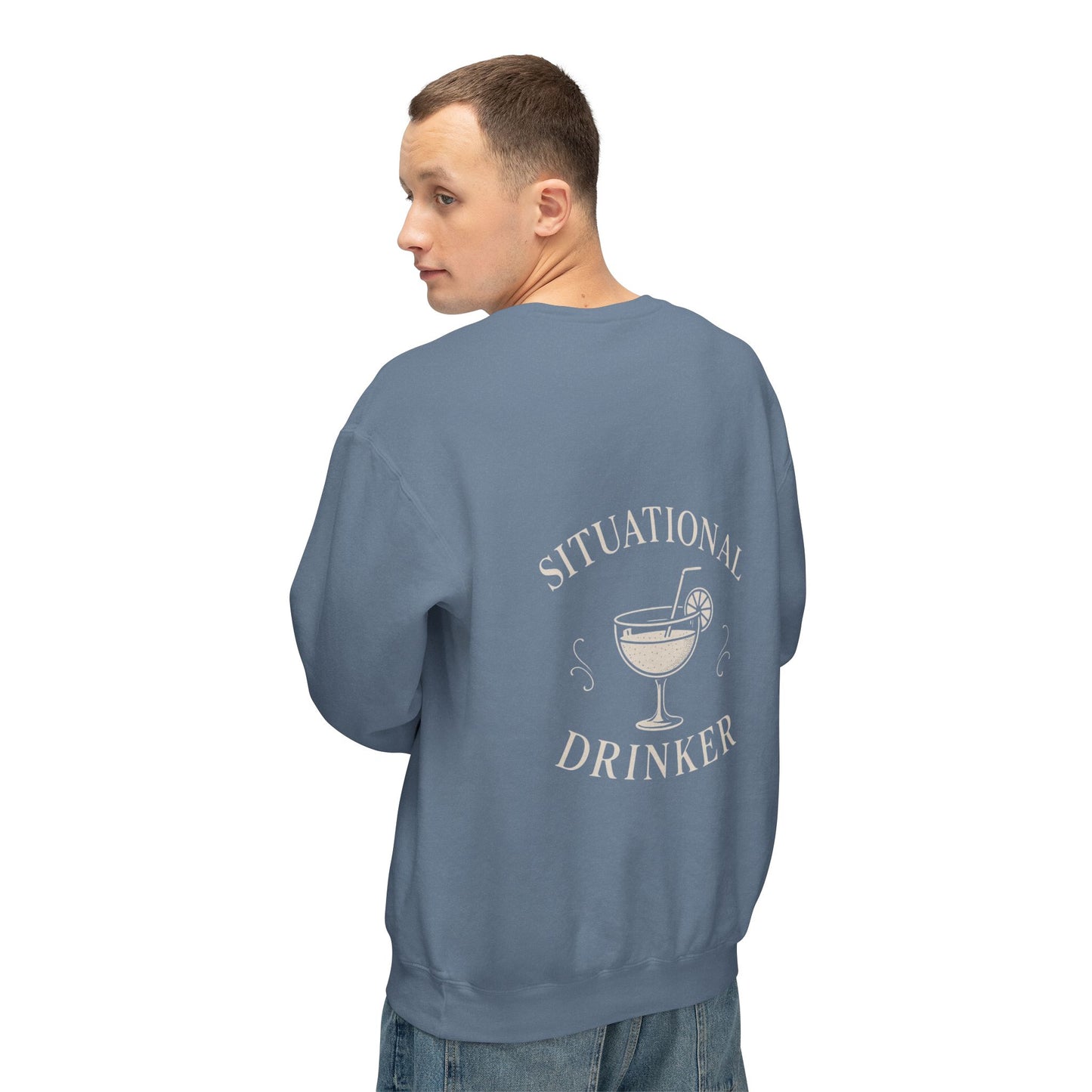 Situational Drinker Unisex Crewneck Sweatshirt