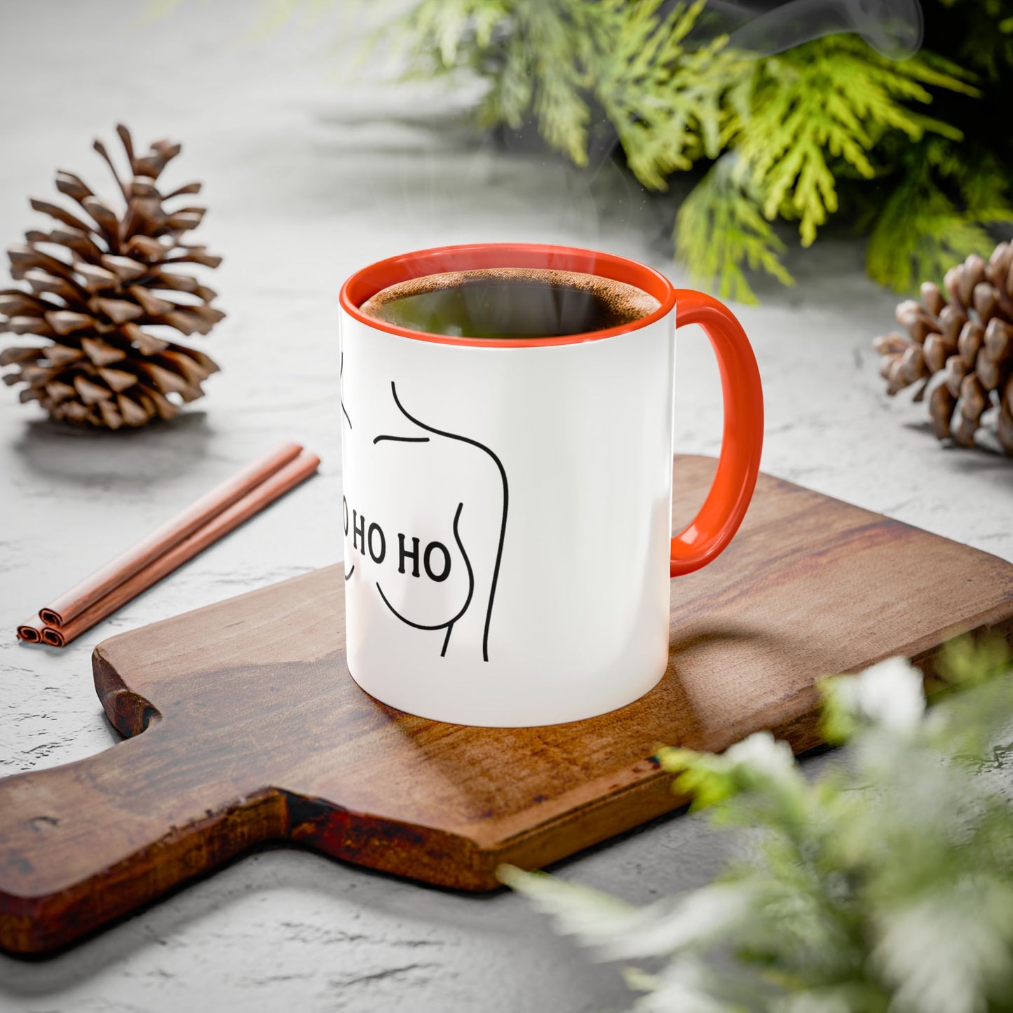 'HO HO HO' Holiday Mug - 11oz & 15oz