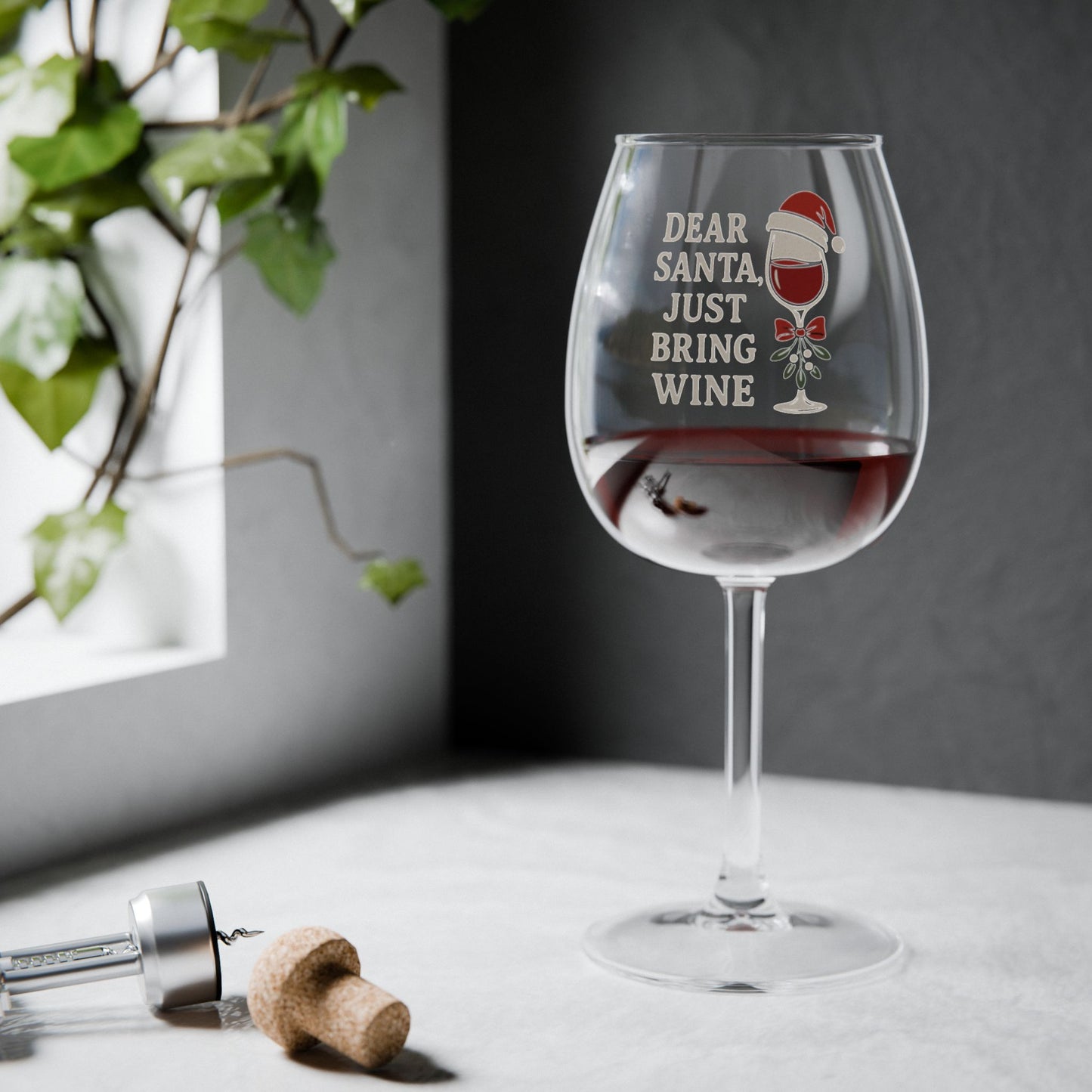 Just Bring Me Wine - Wine Glass, 12oz