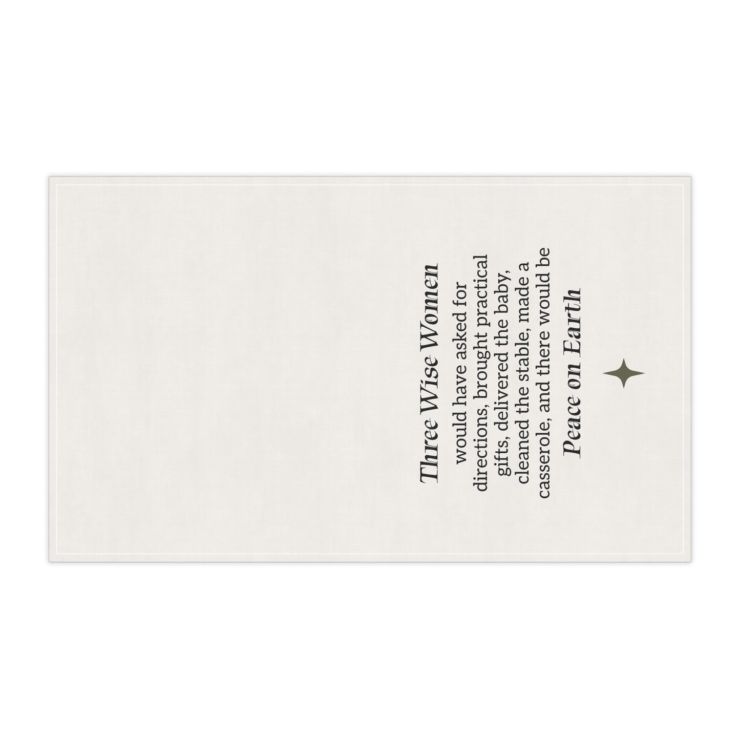 Woman Power Funny Tea Towel