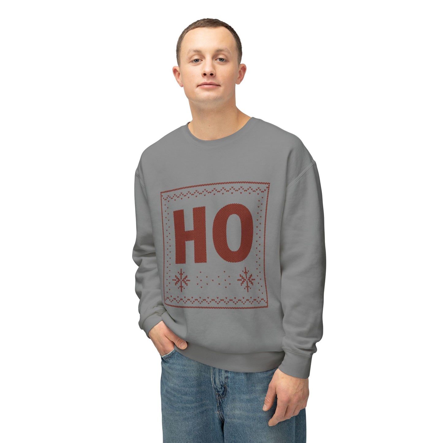 Holiday 'HO' - Crewneck Sweatshirt