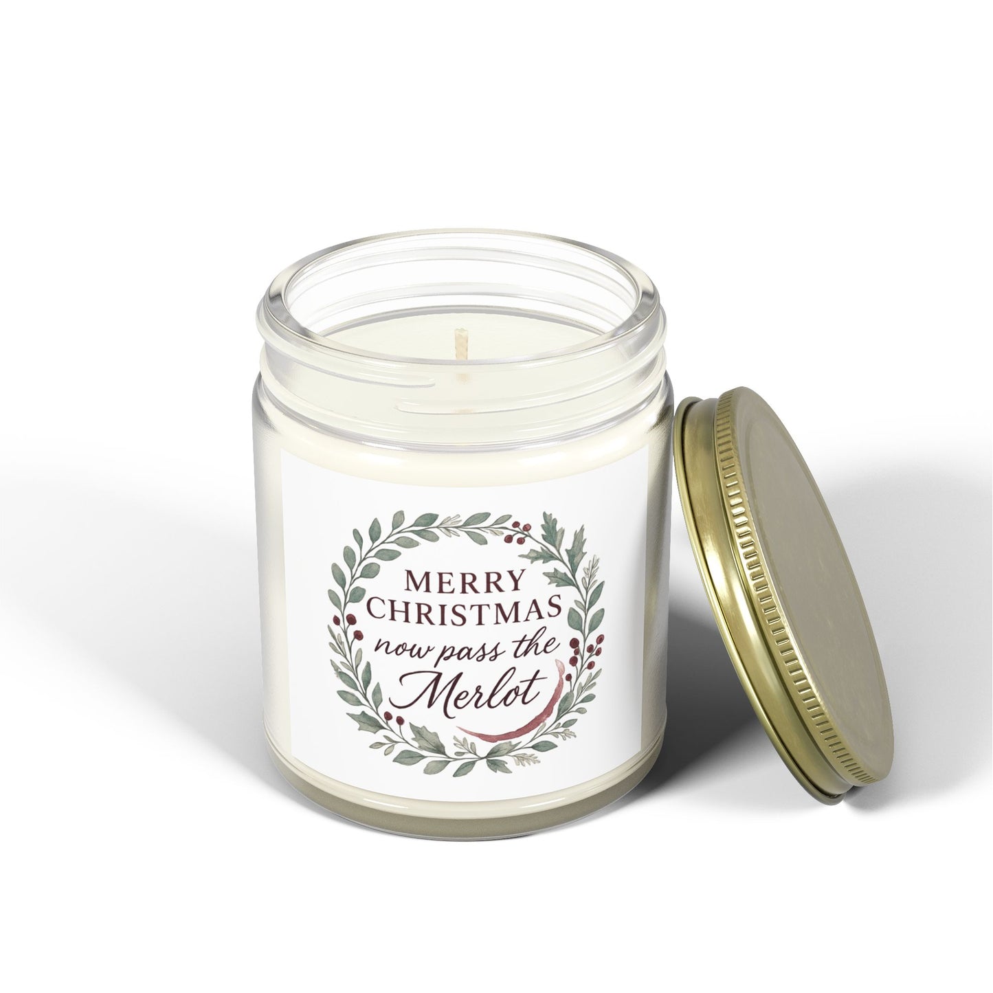 Merry Christmas, Pass the Merlot - Holiday Scented Candle
