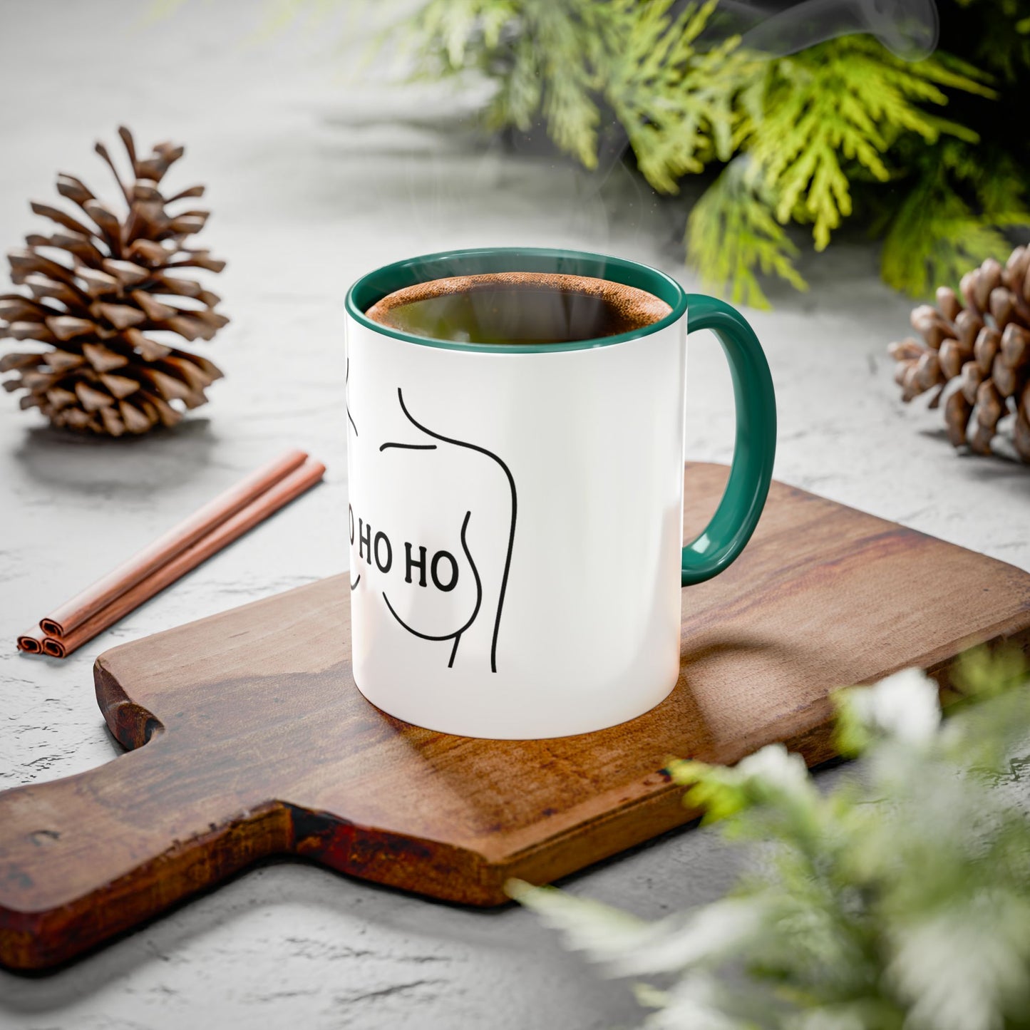 'HO HO HO' Holiday Mug - 11oz & 15oz