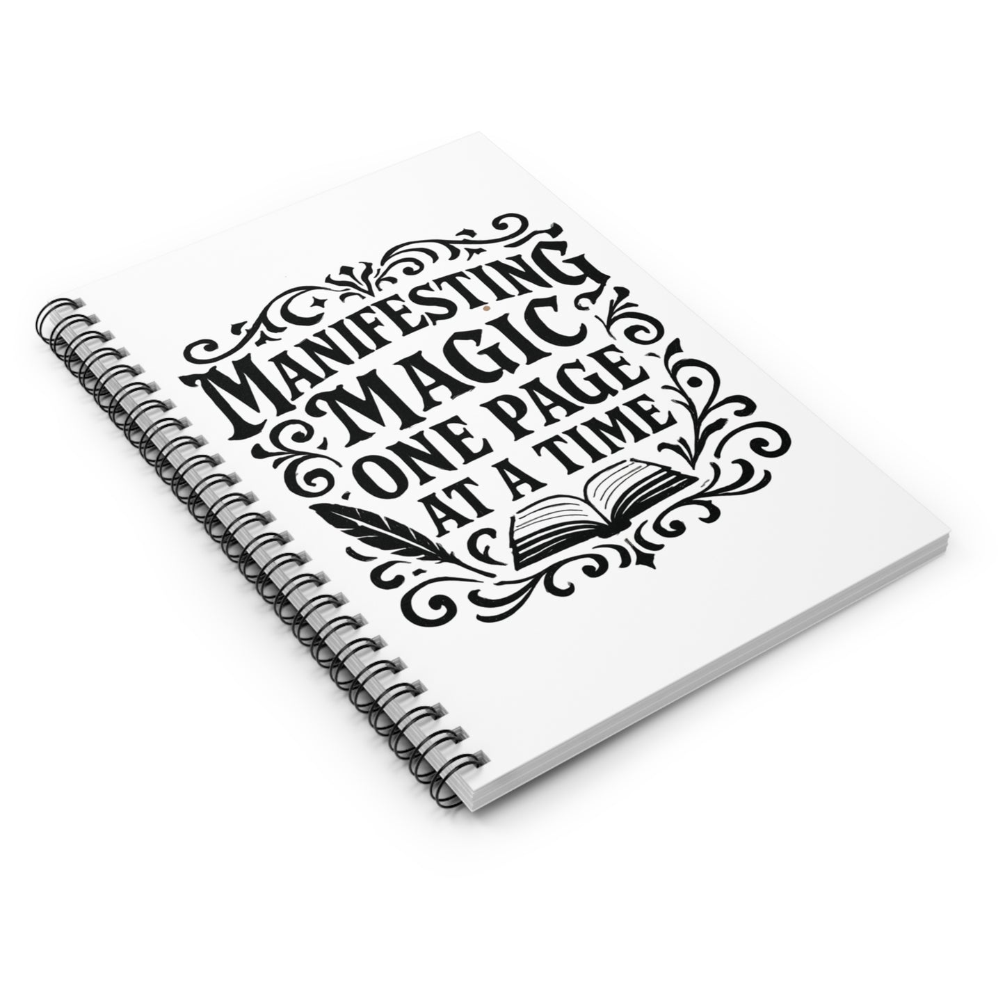 Manifesting Magic Spiral Notebook