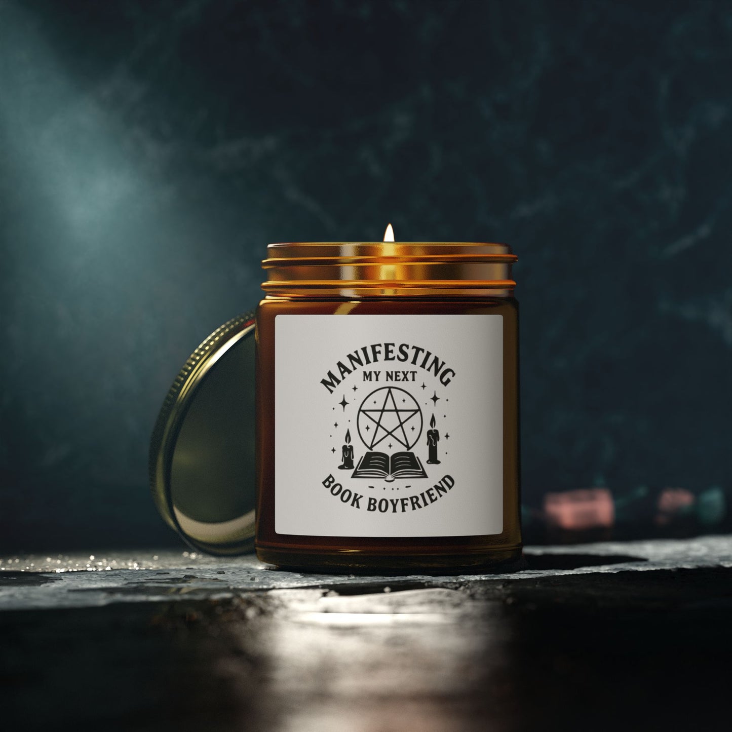 Manifesting My Next Book Boyfriend Candle —  Scented Candle (9oz)