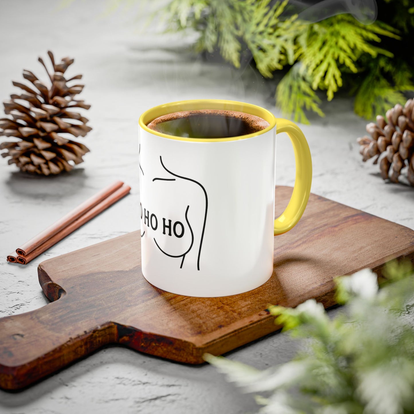 'HO HO HO' Holiday Mug - 11oz & 15oz