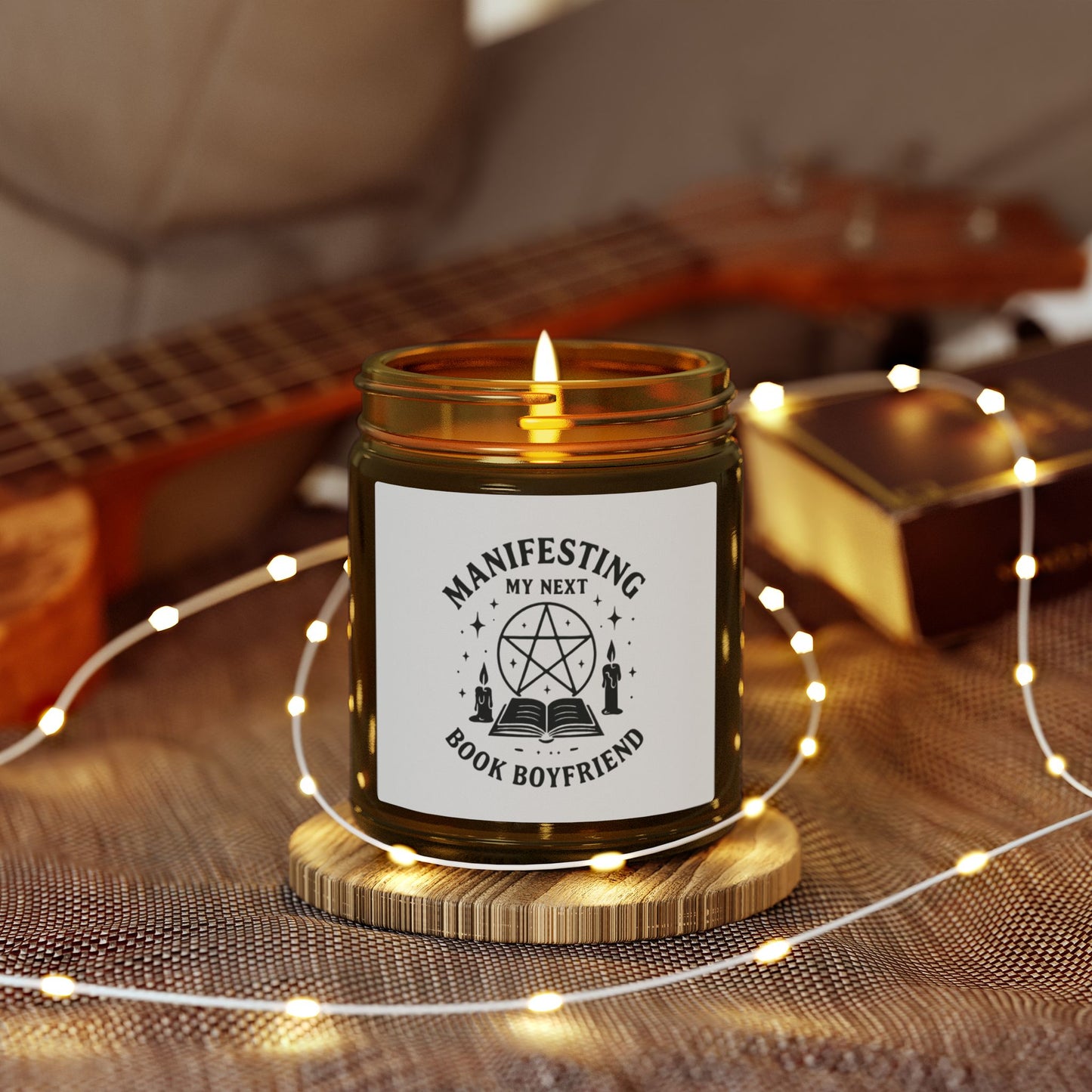 Manifesting My Next Book Boyfriend Candle —  Scented Candle (9oz)