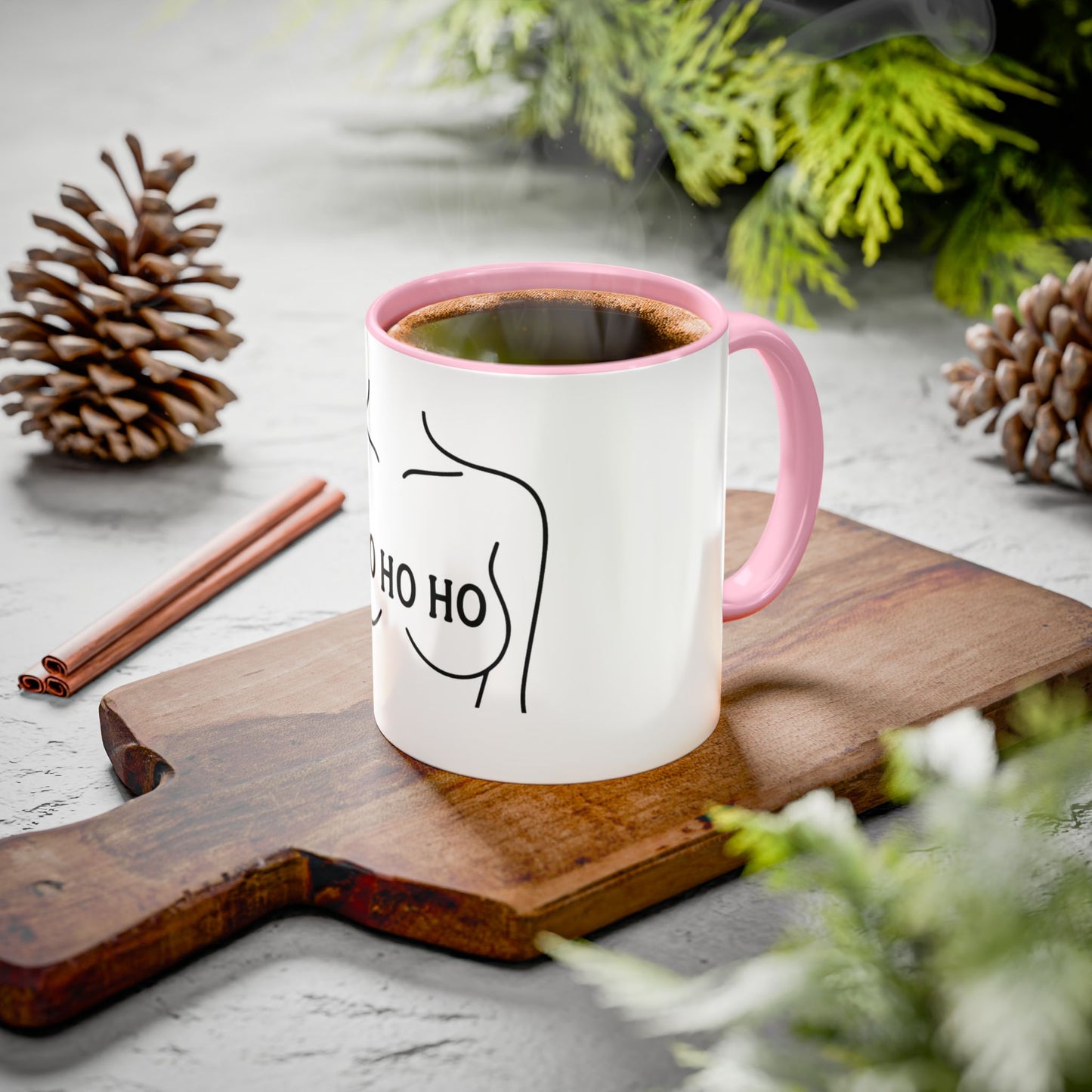 'HO HO HO' Holiday Mug - 11oz & 15oz