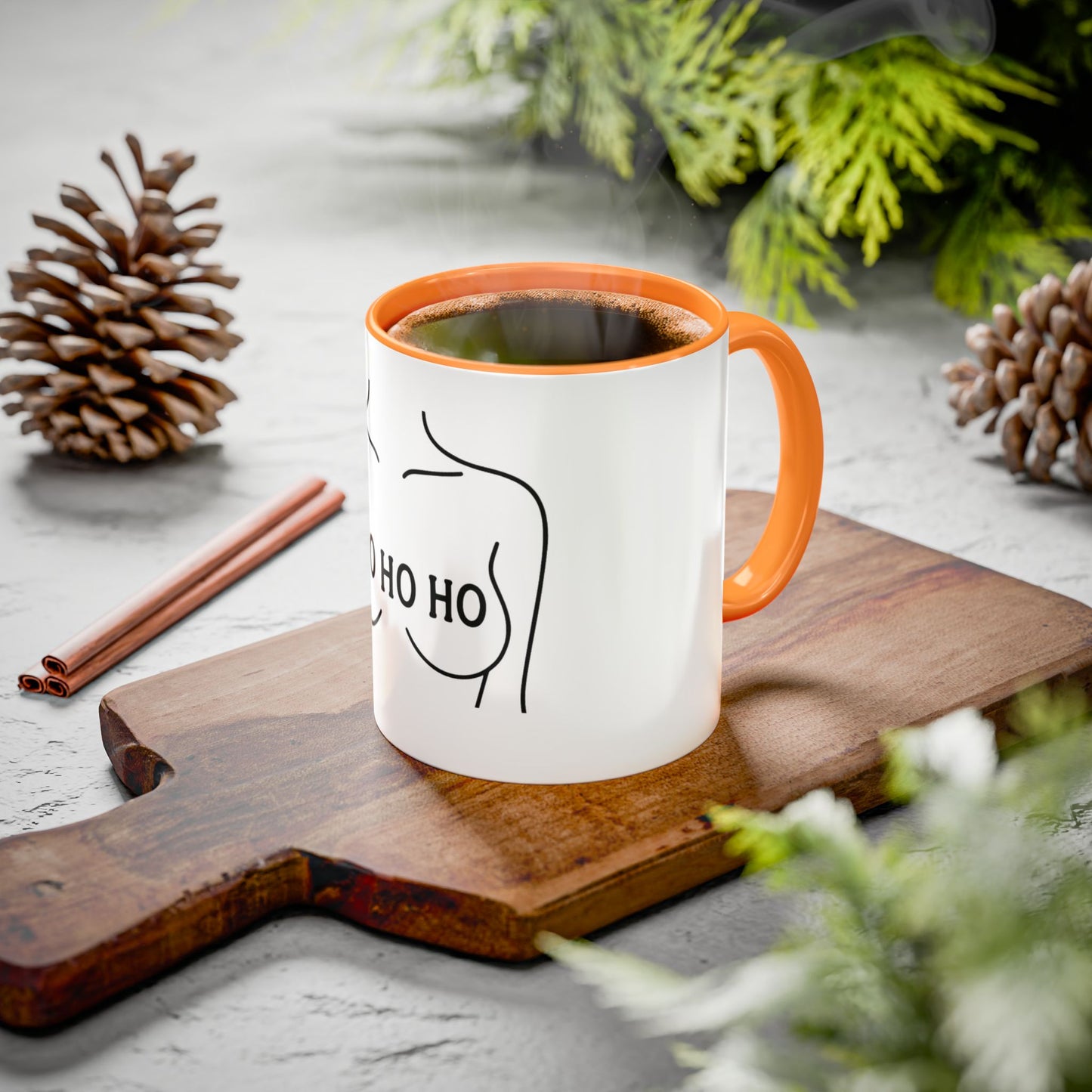 'HO HO HO' Holiday Mug - 11oz & 15oz